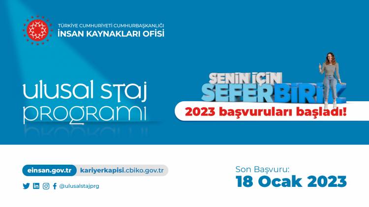 Ulusal Staj Programı'nın 2023